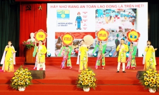 Liên đoàn Lao động huyện Hiệp Hòa  giành giải Nhất hội thi an toàn vệ sinh viên giỏi năm 2025